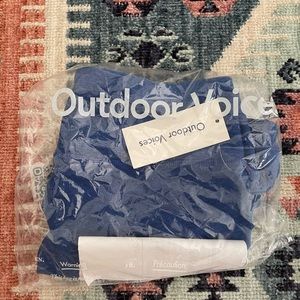 SOLD OUT BLUE COLOR!! 💙Outdoor Voices 5” shorts high waisted. NEW tags on